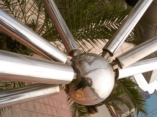 呼伦贝尔不锈钢螺栓球网架